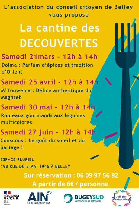 Cantine des découvertes - Belley