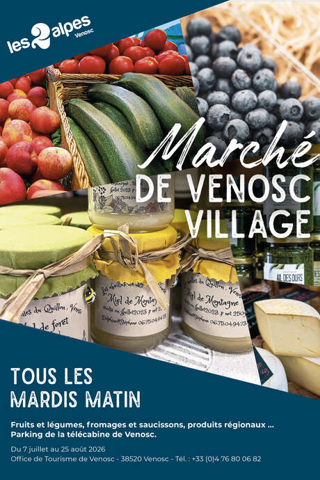 Marché primeur - Venosc Village