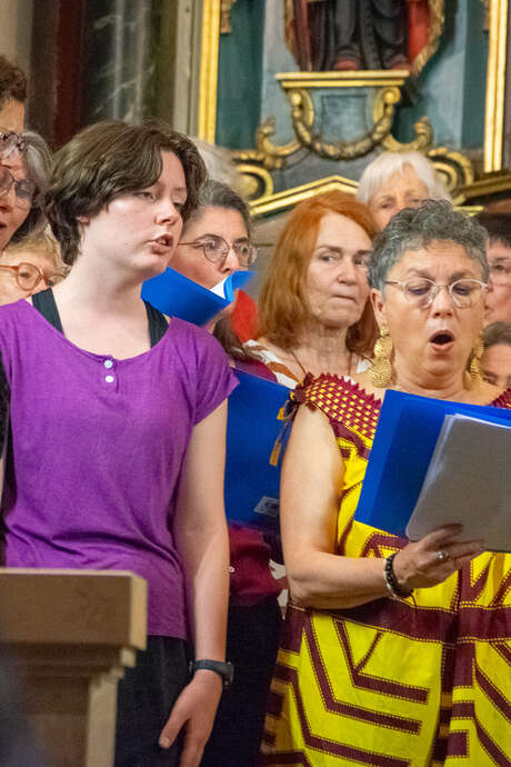 Concert de chant choral avec les choristes de Vacances en Choeur