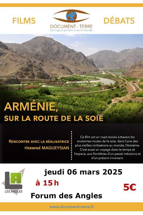 Films documentaires débats "Arménie, sur la route de la soie"