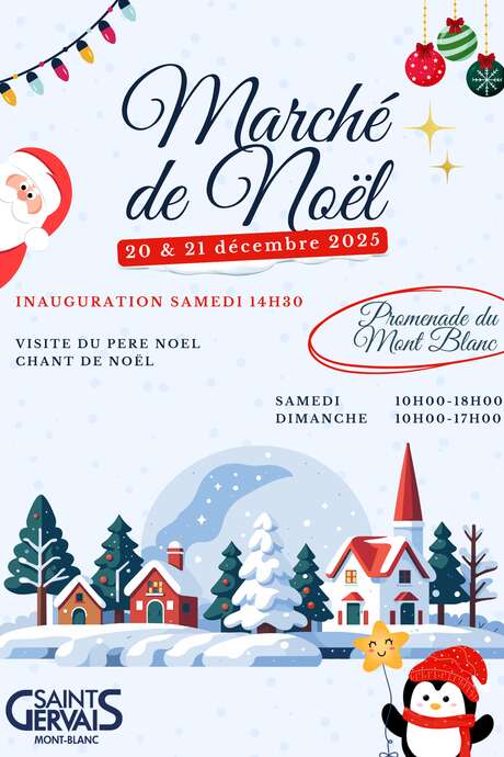 Mercatino di Natale a Saint-Gervais Mont-Blanc