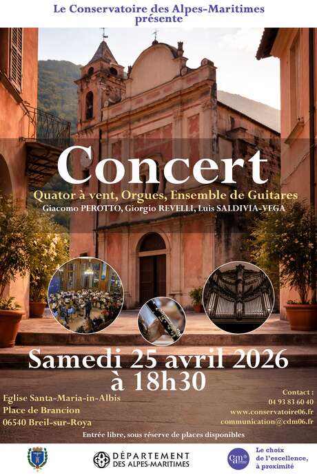 Konzert des Konservatoriums der Alpes-Maritimes