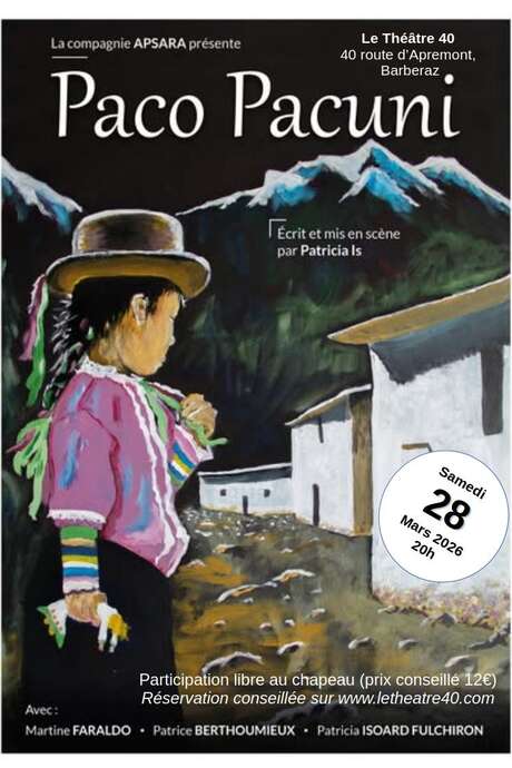 Théâtre : Paco Pacuni