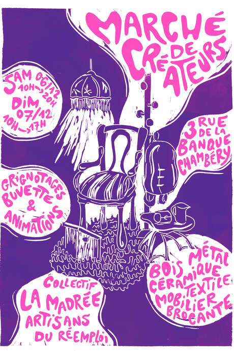 Marché de créateurs à La Madrée
