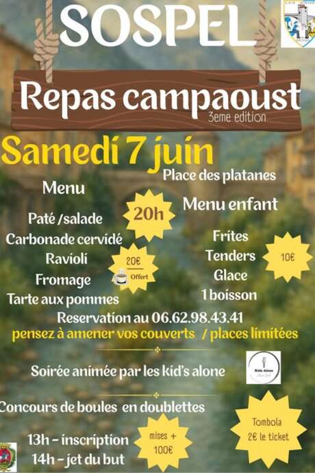 Repas Campaoust