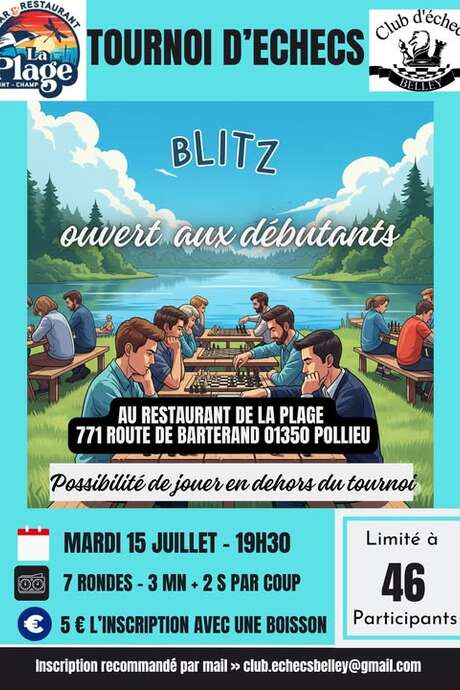 Tournoi d'échecs Blitz