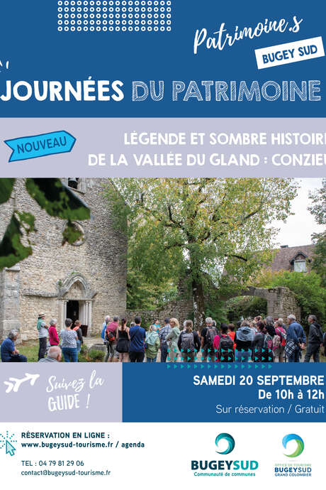 Thrilling visit: Legend and dark history of the Vallée du Gland: Conzieu