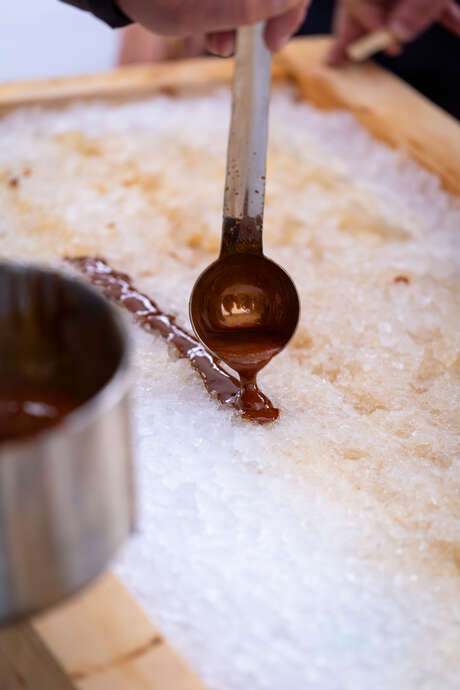 Défi gourmand - tire d'érable