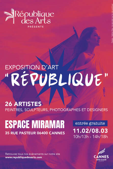 Exposition de 27 artistes sur le thème "République"