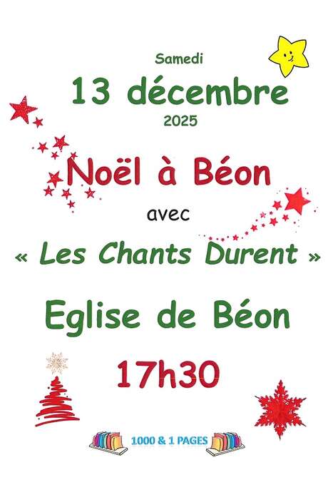 Concert de Noël à Béon