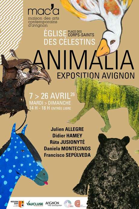 Visites guidées de l'exposition Animalia