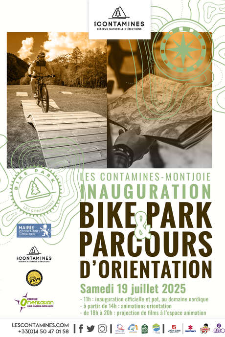 Inauguration du Bike Park et du parcours d'orientation
