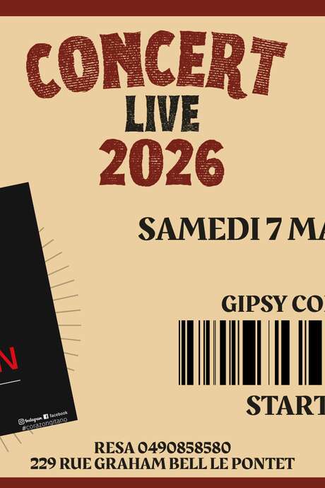 Concert Live Gipsy Corazon