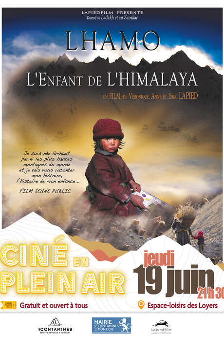 Ciné Plein Air : Lhamo, l'enfant de l'himalaya