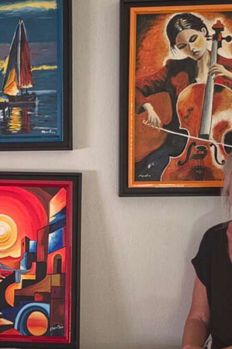 Exposition de peinture Françoise Morellon