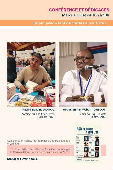 Rencontre d'auteurs