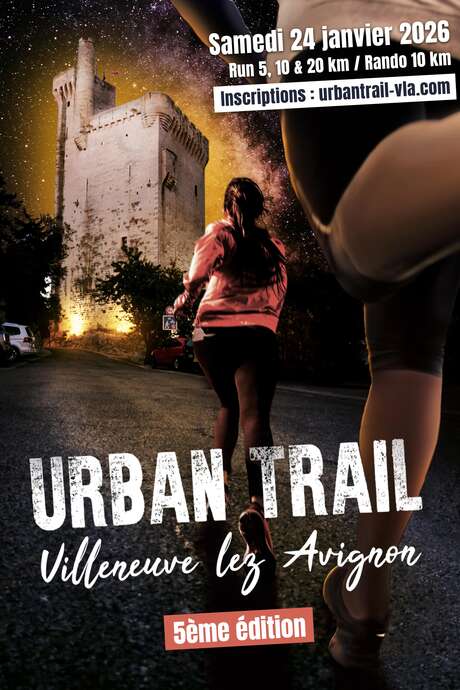 Urban trail de Villeneuve lez Avignon, 5ème édition
