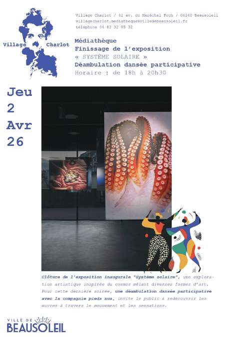 Village Charlot : Finissage de l'exposition “Système solaire”