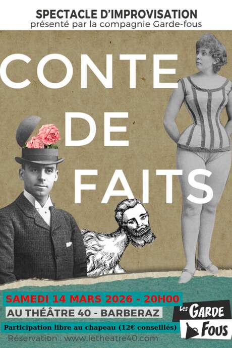 Contes de faits, spectacle d'impro
