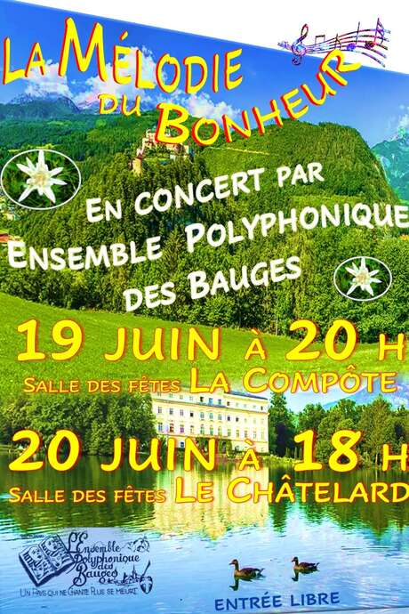 Concert spectacle "La Mélodie du Bonheur"