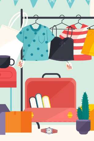 Vide grenier au parc Thermal