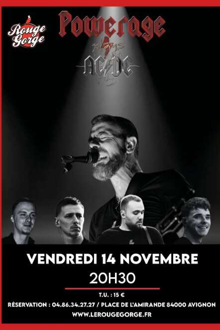 Powerage in concert / Tribute ACDC Powerage in concert / Tribute ACDC