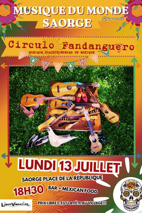 Concert musique du monde : Círculo Fandanguero