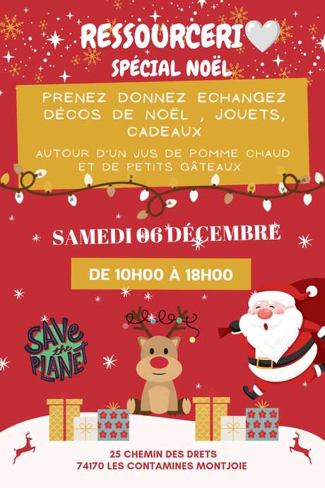 Journée spéciale Noël à la Ressourcerie