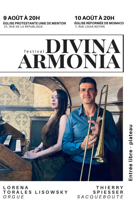 Concert Orgue et Sacqueboute - Festival Divina Armonia
