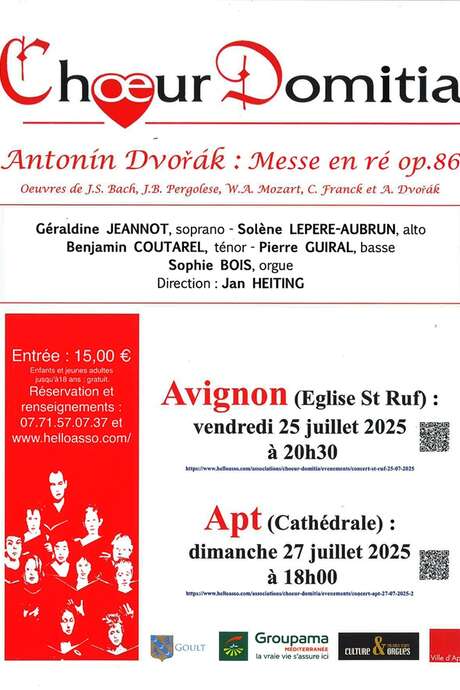 Choeur Domitia en concert