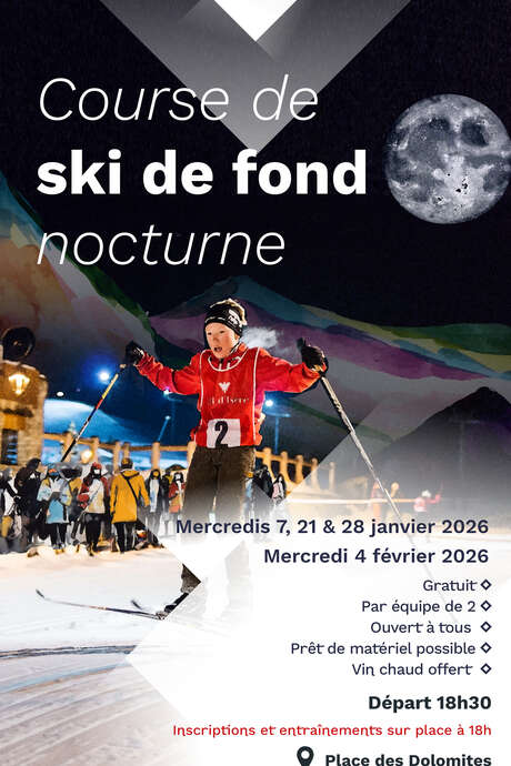 Course de ski de fond