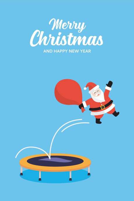 Un Noël à la montagne - Trampolines de Noël