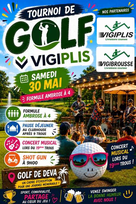 Tournoi de golf Vigiplis