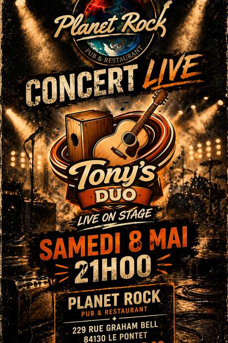 Concert Live Tony's Duo