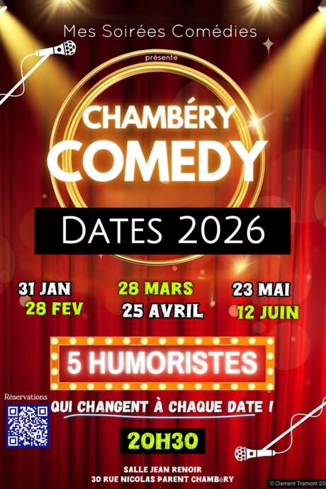 Chambery Comedy : la soirée de l’humour