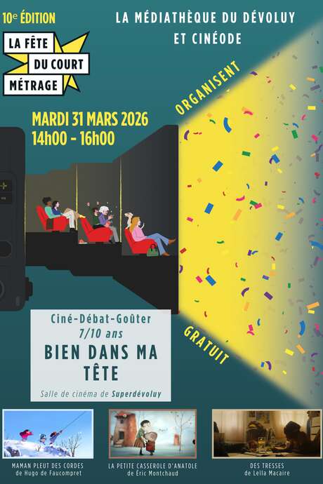 La fête du court métrage : Bien dans ma tête
