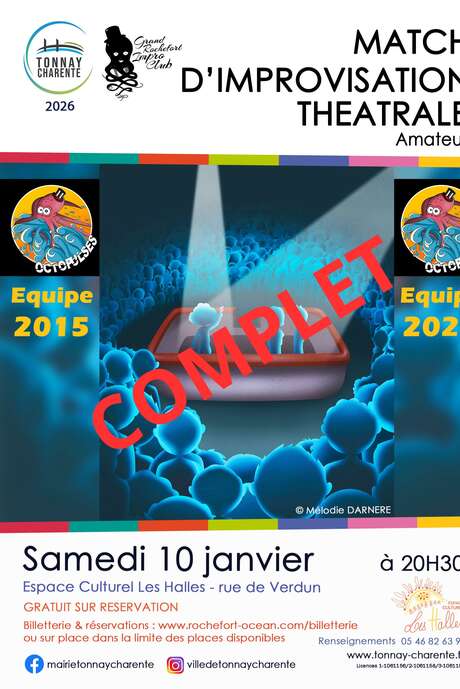 Theatrical improvisation match