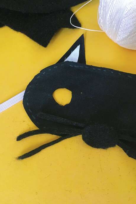 Masque chat noir - Atelier Enfants dès 6 ans
