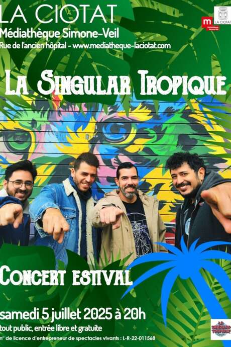 Concerto estivo di La Singular Tropique