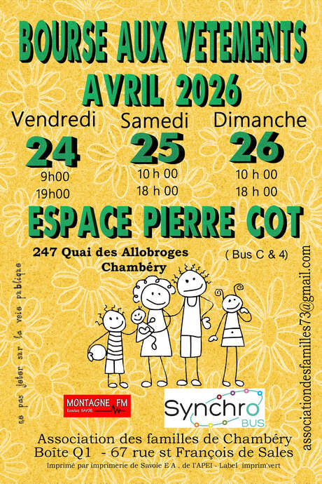 Bourse aux vêtements