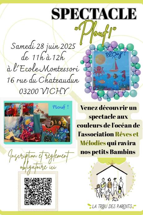 Spectacle "Plouf"