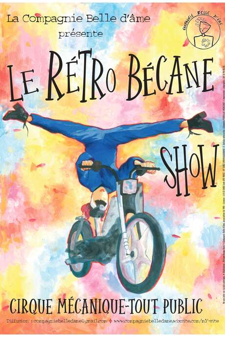 Spectacle pour enfants : "Rétro bécane show" de la Compagnie belle d'âme
