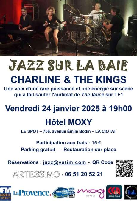 7th Jazz sur la Baie - Concert by Charline & The Kings