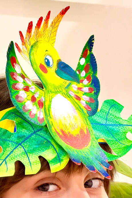 Atelier Couronne oiseau exotique - Enfants et Juniors 4/9 ans