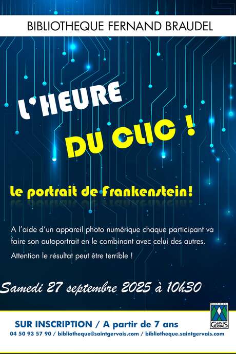 L'Heure du clic - le portrait de Frankenstein