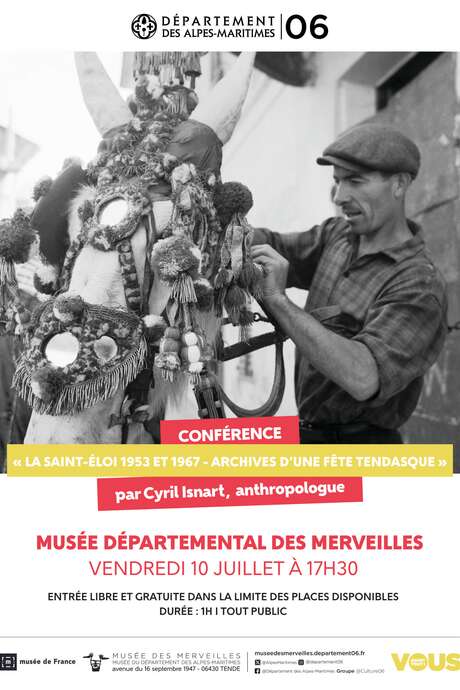 "La Saint-Eloi 1953 et 1967 - Archives d'une fête tendasque"