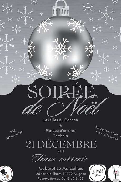 Soirée de Noël au cabaret