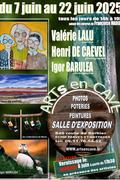 Exposition ARTs EN CAVE