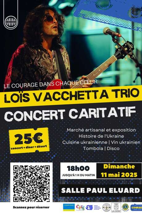 Soirée caritative le Courage dans chaque Coeur