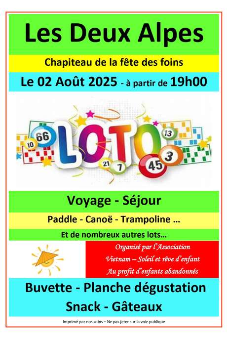 Loto - Fête des Foins